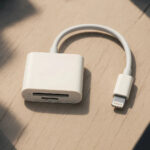 SD/TF/MicroSD iPhone Lightning Reader - Import Photos & Videos from SD/TF Cards to iPhone 14 & Below