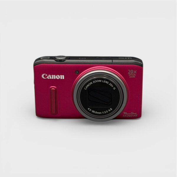 Canon PowerShot SX260 HS Pink Digital Camera
